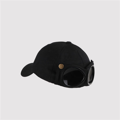 Aviator Hat Summer Personality Glasses Baseball Cap Female Unisex Sunglasses Male Cap Baseballcap Boys Cap