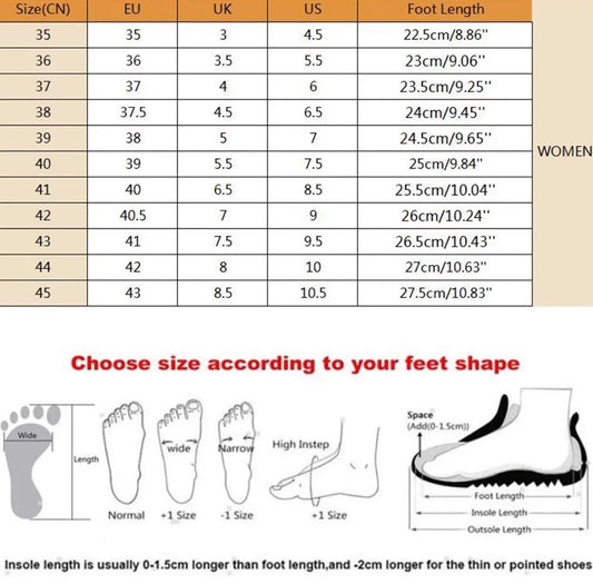 Round Head Knitted Women's Thick Sole Single Shoes Women's Large Size 36-43 Grid Casual Women's Shoes Sneakers Women