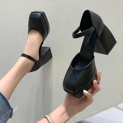 Thick High Heeled Platform for Women