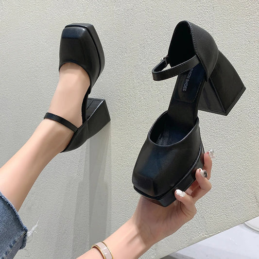 Thick High Heeled Platform for Women