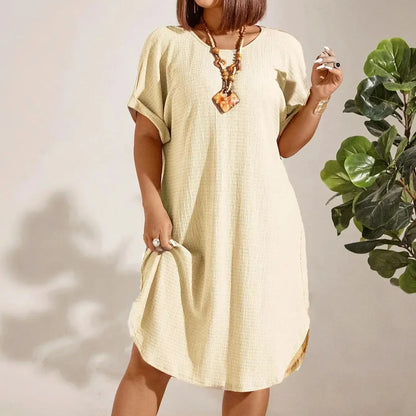European and American plus-size summer dress