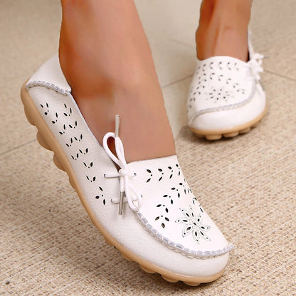 2025 Women Flat Shoes Fashion Women Casual Shoes Breathable Women's Loafers Shallow Comfort Mom Shoes Ladies Zapatillas Mujer