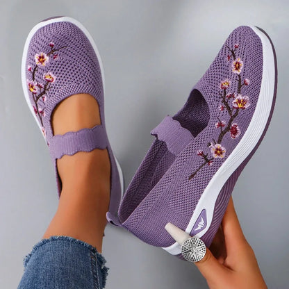 Women's Breathable Sneakers Summer Comfortable Casual Trainers