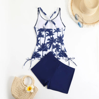 Swimsuit Tankini Set Summer Bathing Suit Trunks