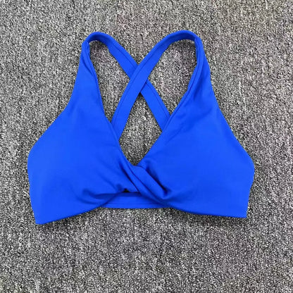 Sport Bra Women Seamless Gym Anti-sweat Breathable Yoga Shockproof Crop Top