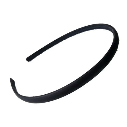 2024 Plastic Leopard Fashion Men Women Unisex Black Hair Head Hoop Band Sport Headband Hairband Hair Accessories