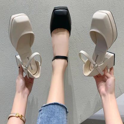 Thick High Heeled Platform for Women