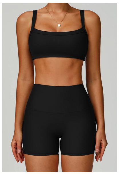High Strength Sports Bra Women Anti-Sweat Fitness Top Yoga Bra Shockproof Crop Top Breathable Push Up Sport Bra Gym Workout Tops