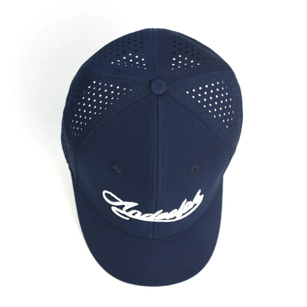 Mesh Short Brim Back Closed Baseball Cap Men Women Breathable Snapback Hats Fitted Dad Hat Adjustable Solid Trucker Style