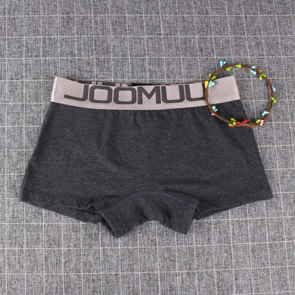 3PCS Popular Solid Women's Cotton Panties Boxer Underwear Ladies Breathable Letter Belt Briefs  Sports Female Knickers Boyshorts