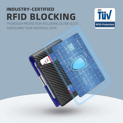 Rfid Microfier Leather Luxury Men Wallets Money Bag Slim Thin Man Card Holder Wallet for Men Short Purse Male Vallet Billfold