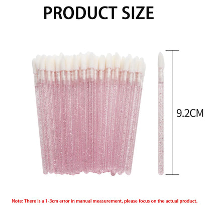 100/300PCS Disposable Lip Brush Makeup Brushes Lipstick Applicator Wands Wholesale Eyelashes Extension Tool Beauty Accessories