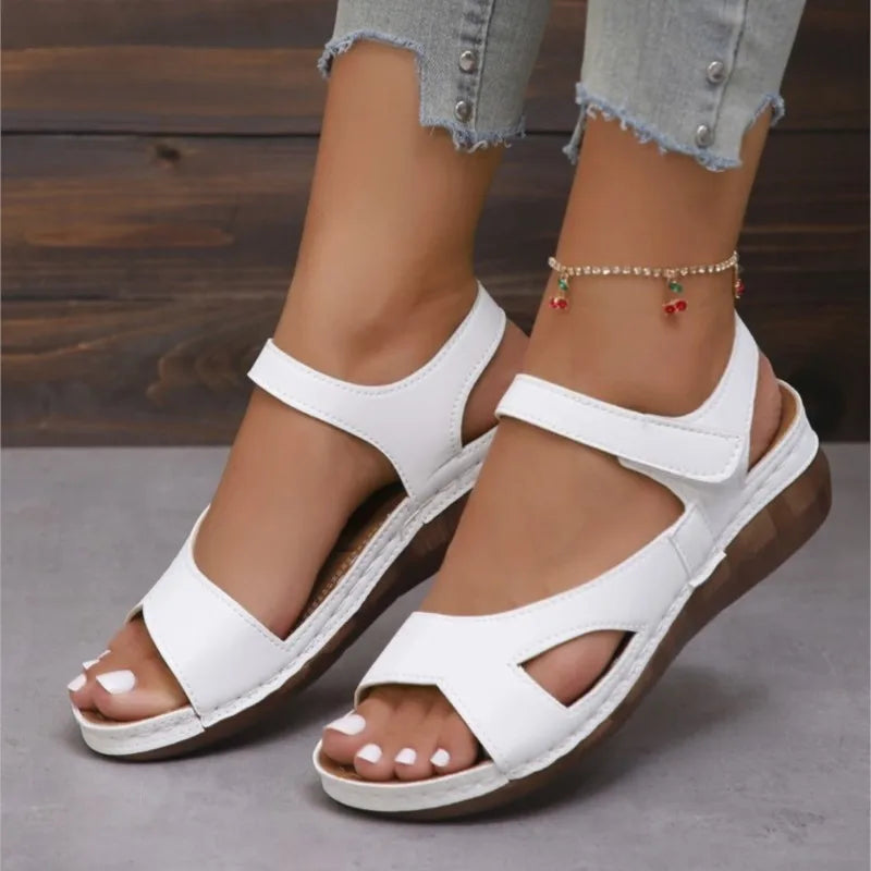Summer Women Shoes Sandals Elegant Walking Shoes Beach Ladies Shoes Wedge Women's Sandals Non-Slip Footwear Sandal Women Female
