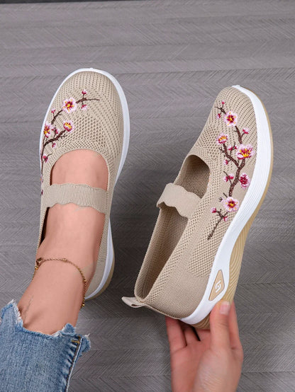 Women's Breathable Sneakers Summer Comfortable Casual Trainers