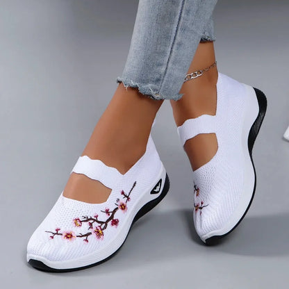 Women's Breathable Sneakers Summer Comfortable Casual Trainers