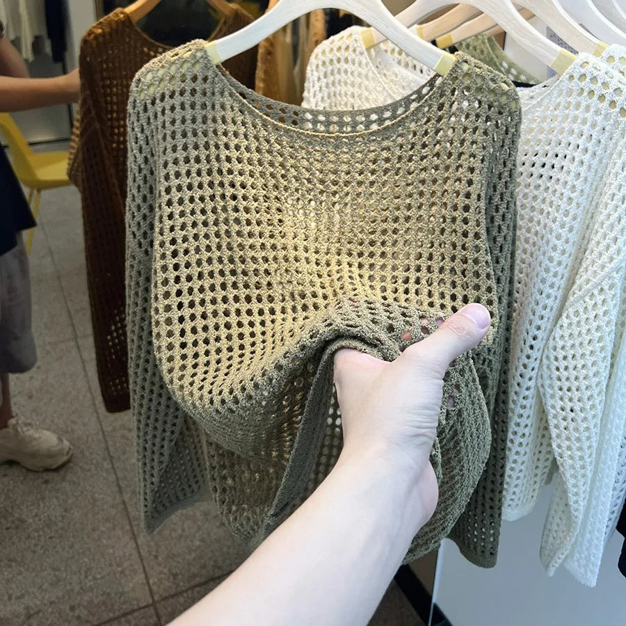 Women Summer Lace Beach Top