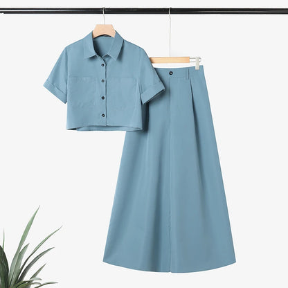 ZANZEA Plus Size 5XL Women Pant Sets Summer Two-piece Outfits Fashion Short Sleeve Shirts and High Waist Wide Leg Pants Suits