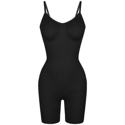 New Bodysuit Shapewear Women Tank Top Tummy Control Full Body Shaper Anti Chafing Shorts Slimming Waist Trainer Butt Lifter
