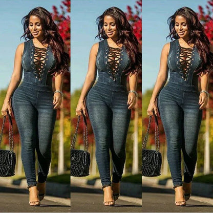 Women Denim Jumpsuits
