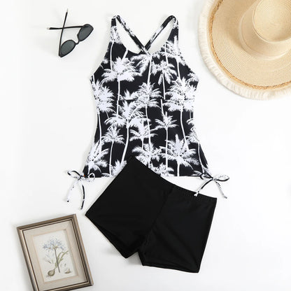Swimsuit Tankini Set Summer Bathing Suit Trunks