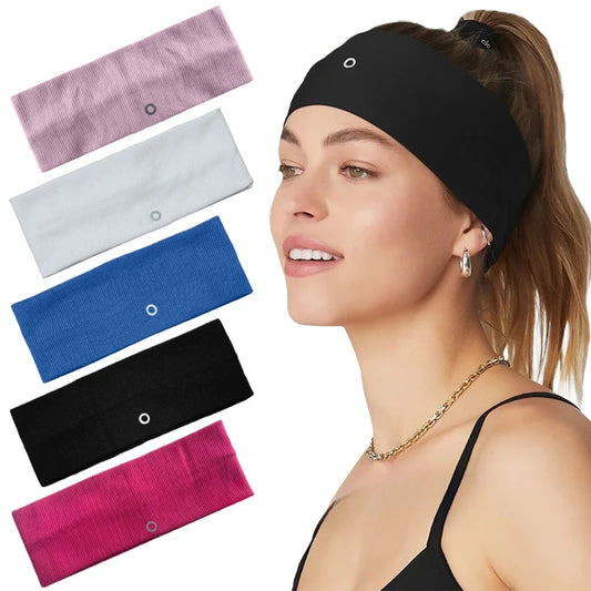 women's headband, suitable for sports, fashion, stretching, sweating, cycling, jogging, tennis, yoga, gym, simple headba