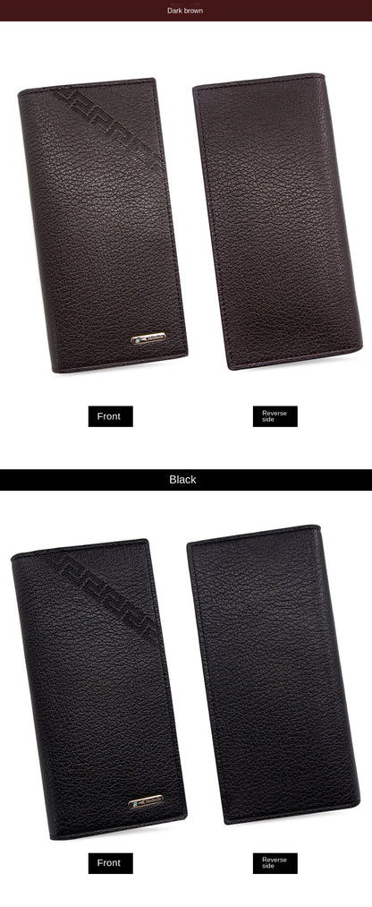 Men's Wallet Long Fashion Multiple Card Slots Men's Wallet Slim Long Thin Mens Luxury Wallet Designer Wallet Men with Coins Bag