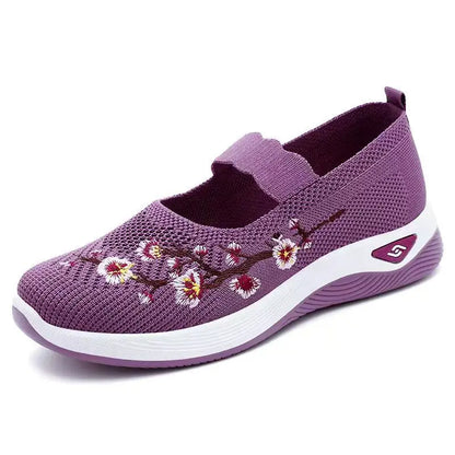 Women's Breathable Sneakers Summer Comfortable Casual Trainers