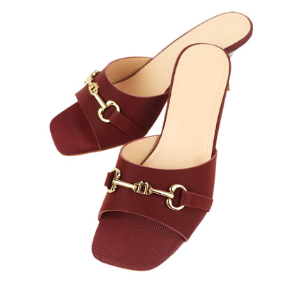Women High Heels Sandals Slippers