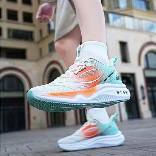2025 OULYLAN Men Casual Sport Shoes Breathable Lightweight Sneakers Outdoor Mesh Running Shoes Athletic Jogging Walking Shoes