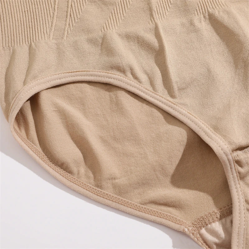 Seamless High Waist Shaping Panties For Women Slimming Tummy Control Waist Trainer Body Shaper Shapewear Butt Lifter Lingerie