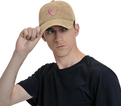 I'm A Survivor Heart Pink Ribbon Breast Cancer Awareness Unisex Baseball Cap