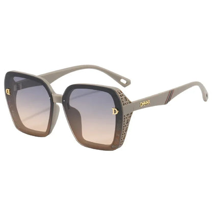 ‌‌2025 New Fashion D-Logo Square Sunglasses for Women Trendy Street Style Sun Glasses Unisex Outdoor UV400 Protection Goggles