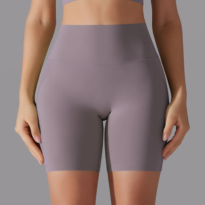 Yoga Shorts Women Fitness Shorts Running Cycling Shorts Breathable Sports Leggings High Waist Summer Workout Gym Shorts