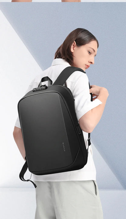 BANGE Backpack Brand Laptop Backpack Anti-theft Waterproof School Backpacks USB Travel Bag Backpack Business Male 2024