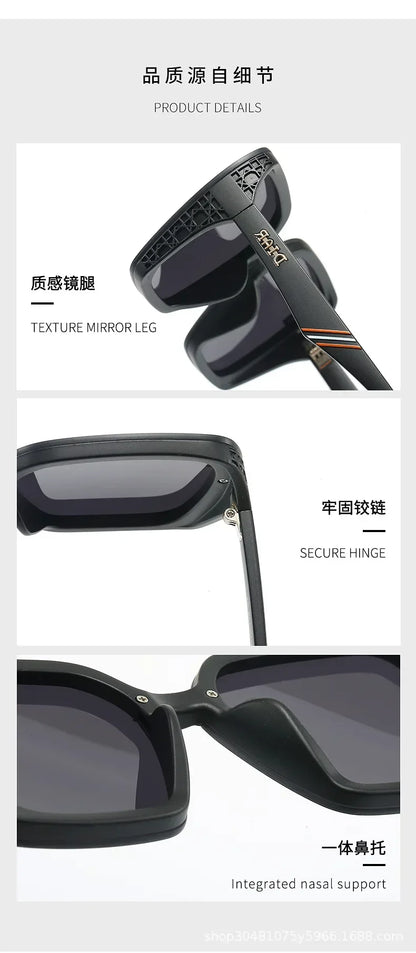 ‌‌2025 New Fashion D-Logo Square Sunglasses for Women Trendy Street Style Sun Glasses Unisex Outdoor UV400 Protection Goggles