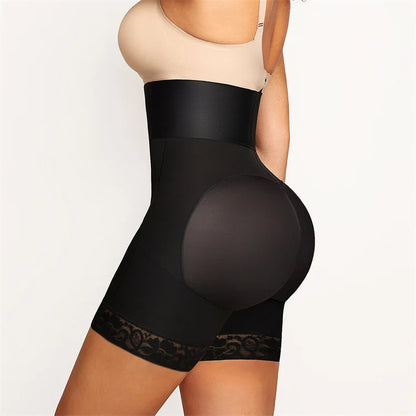 Women High Waist Body Shaper Panties Butt Lifter Slim Shapewear BBL Shorts Tummy Control Bandage Panties