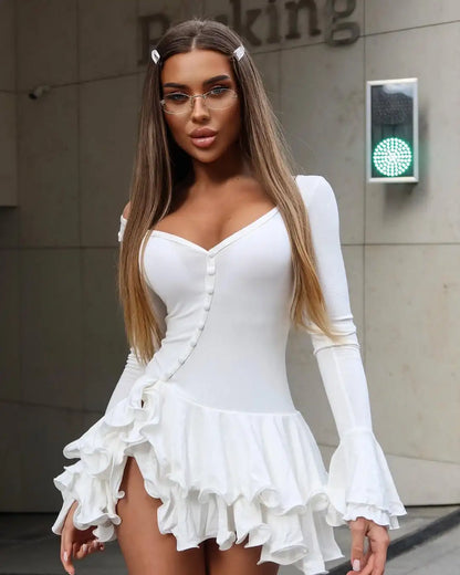 Women's A-Line Bodycon Mini Dress