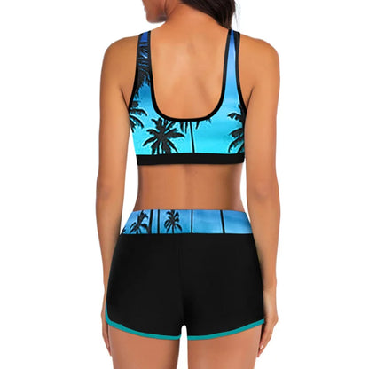 Swimsuit Women Sporty Tankini Sets