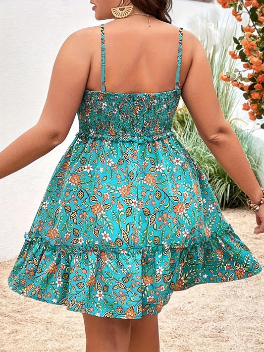Plus Size Elegant Summer Vacation Dress