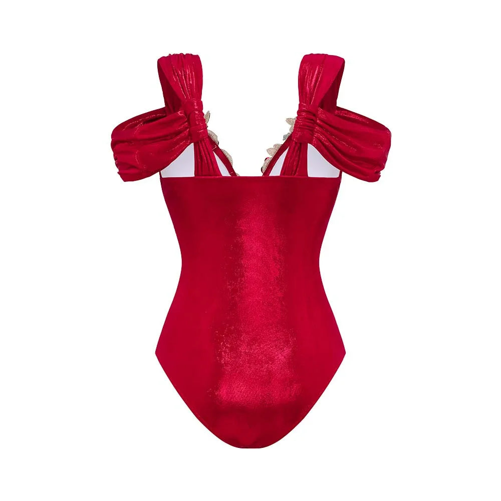 Bikini Bodysuit Swimwear Women Beachwear Holiday Bikini Cover Ups Outfits
