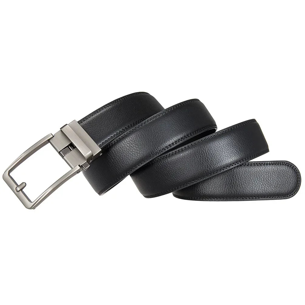 Genuine Leather Belts for Men Luxury Brand Designer Fashion Automatic Buckle Men's Jeans High Quality Waist Male Strap