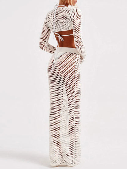 Women 2 Piece Swimsuit Set Beach Cover Up Skirt