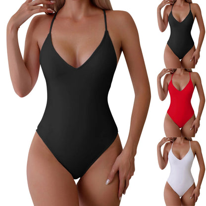 Women Swimsuit Backless Beach Bikini