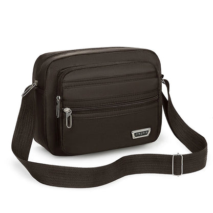 Large Capacity Men's Bag Single Shoulder Bag Waterproof And Wear-resistant Backpack Multiple Pockets For Business Business