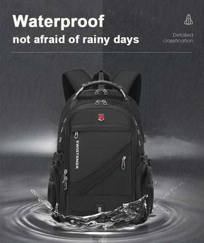 2025 Waterproof 17/20 Inch Laptop Backpack Men Airplane Travel Backpack Women Oxford Rucksack Male School Bag modern Mochila
