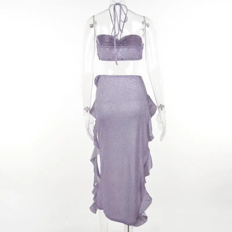 Women 3 Piece Swimwear Vacation Dress