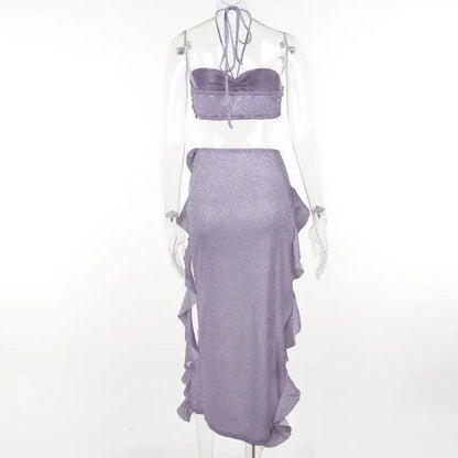 Women 3 Piece Swimwear Vacation Dress