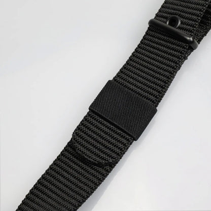 New Porous Pin Buckle Canvas Belts Men's Fashion Versatile Belt Student Youth Military Training Extended Denim Designer Belt