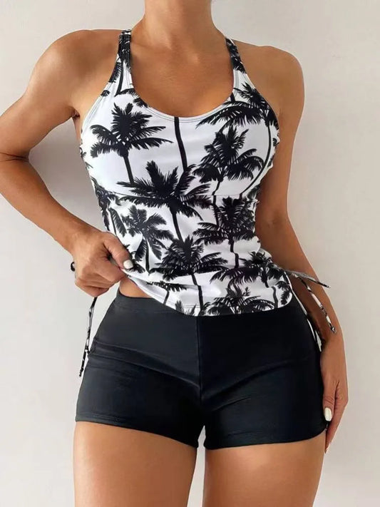 Swimsuit Tankini Set Summer Bathing Suit Trunks