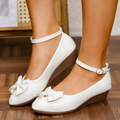 Women Flats Shoes Elegant Wedges